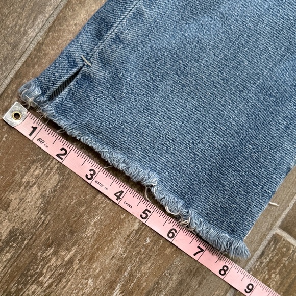 7 For All Mankind Luxe Vintage Ultra High Rise slim kick Button-Fly Jeans - Picture 8 of 10